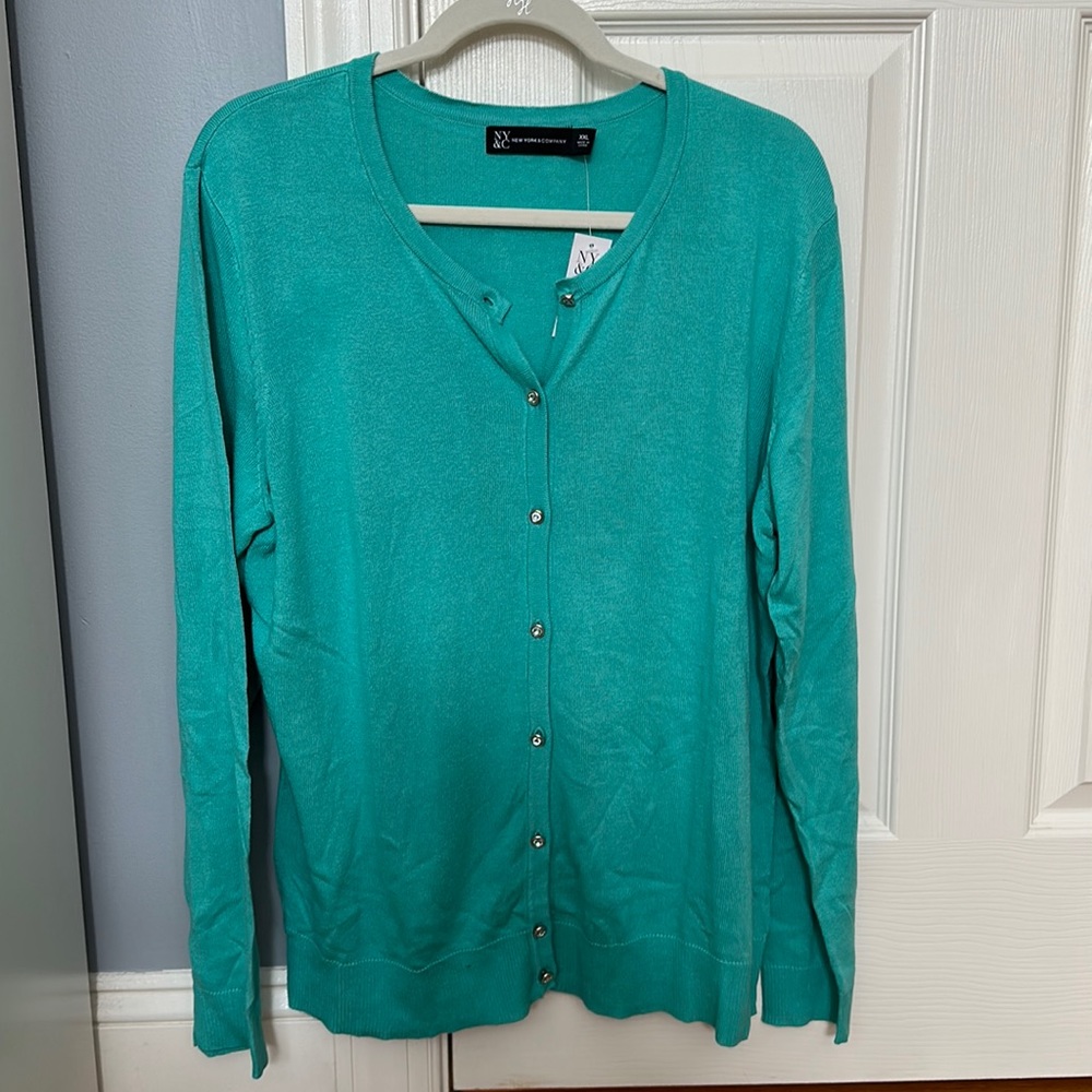 NY&C Women’s Button-Down Sweater